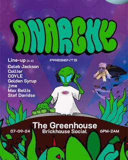 Anarchy Presents... The Greenhouse W/ Stef Davidse & Caleb Jackson