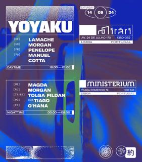 Ministerium Club X Yoyaku Showcase // Magda, Morgan, Tolga Fidan B2B Tiago & O'Hana