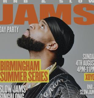 Rnb & Slow Jams - Summer Series (Birmingham)