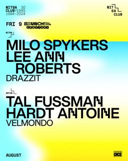 Brunch Electronik Festival After Party: Lee Ann Roberts · Milo Spykers · Tal Fussman