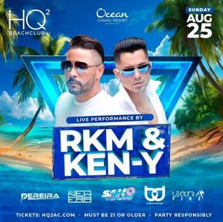 Hq2 Beachclub Ocean Casino Resort - Live Performance Rkm And Ken-Y