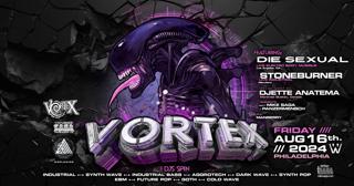 Vortex Fri Aug 16Th With Die Sexual + Stoneburner + Djette Anatema