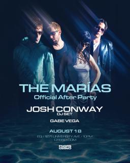 Fngrs Crssd Presents The Marías Official After Party With Josh Conway (Dj Set)