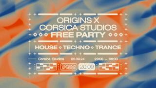 Origins X Corsica Studios Free Party