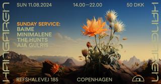 Sunday Service (Open Air): Baime, Minimalene, The Hunts, Aja Gulris