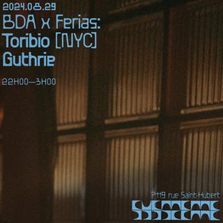 Bda X Ferias: Toribio [Nyc] Guthrie