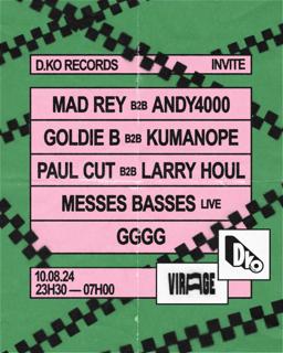 Virage Présente : Mad Rey, Andy4000, Goldie B, Paul Cut