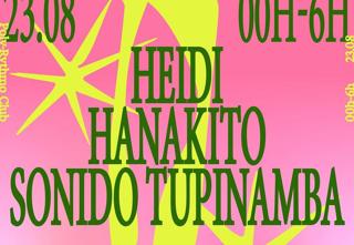 Poly-Rythmo Club With Heidi, Hanakito & Sonido Tupinamba