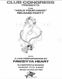 Club Congress Presents: The Hold Your Hand Release Party