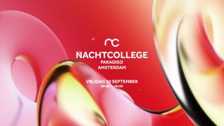 Nachtcollege Amsterdam 13 September 2024