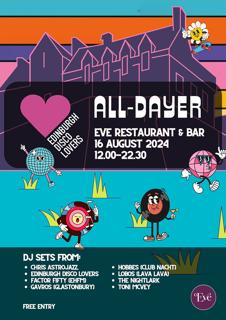 Edinburgh Disco Lovers All-Dayer