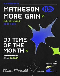 Ocd Presents Matheson, More Gain, Dj Time Of The Month [A-Z]