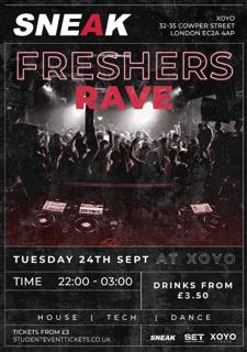 Sneak Fresher Rave