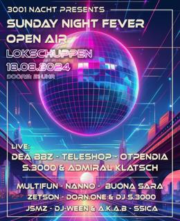 3001 Presents: Sunday Night Fever (Live // Open Air)