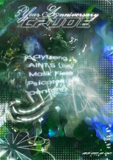 Crude 5 Year Anniversary W/ Kaytseng, Aint.S Live, Malik Fields, Psicotek Live, Bentony