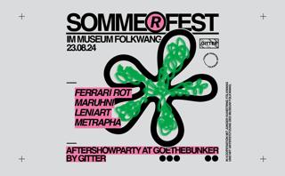 Folkwang Sommerfest Aftershowparty By Gitter