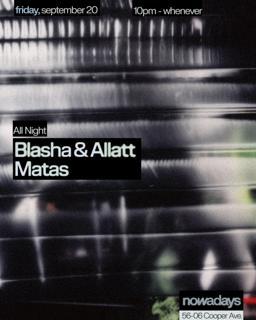 Blasha & Allatt + Matas