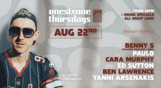 Onesixone Thursday'S Feat. Benny S (Resident Showcase)