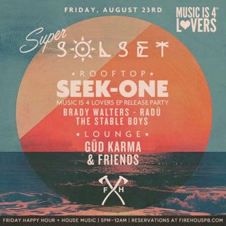 Super Solset - Seek-One [Space Taco, La] At Firehouse - No Cover