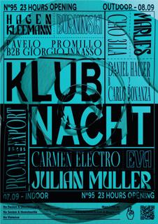 Klubnacht N°95 23H Opening