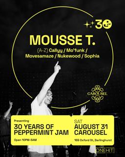 30 Years Of Peppermint Jam Ft Mousse T. (Ger)