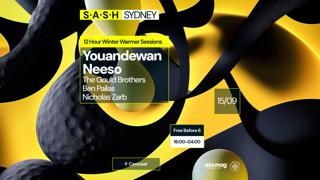 ★ S.A.S.H Sydney ★ Winter Warmer Sessions ★ Younandewan & Neeso ★ Sun 15Th September ★