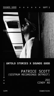 Patrice Scott (Sistrum Records Detroit)