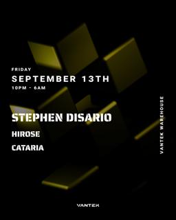 Stephen Disario: September 13Th