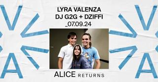 Opening Party: Lyra Valeza & Signe Dige + Dj G2G + Dziffi