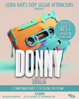 Ultra Naté'S Deep Sugar Presents Donny Burlin