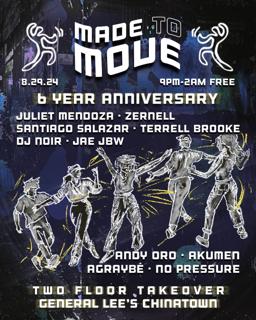 Made To Move 6 Year Anniversary