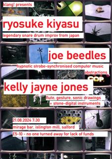 Ryosuke Kiyasu / Joe Beedles / Kelly Jayne Jones