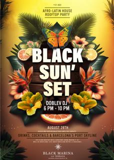 *Free Tickets -  Black Marina Sun'Set Dj Rooftop Party