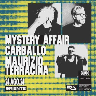 Mystery Affair, Carballo, Maurizio Terracina