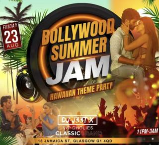 Bollywood Summer Jam: Hawaiian Party Glasgow