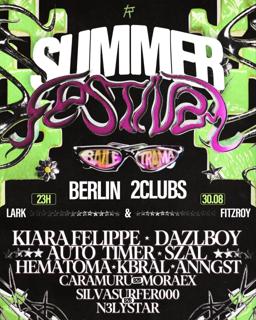 Trama Summer Festival - 2Clubs - Berlin