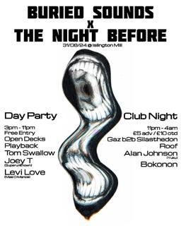 Buried Sounds X The Night Before Free Day Party