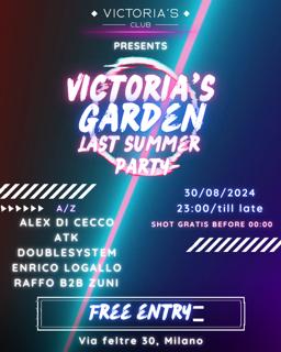 Victorias Garden Last Summer Party