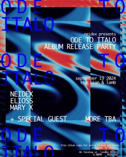 Neidex - Album Release Party