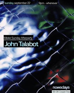 Mister Sunday Afterparty: John Talabot