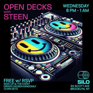 Open Decks With Steen & Luis Nieto Dickens