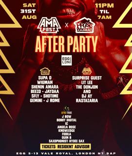 Amafest Afterparty X House Warming