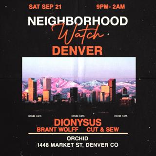 House Hats Presents: Dionysus (Live)