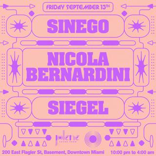 Sinego, Nicola Bernardini, Sigel