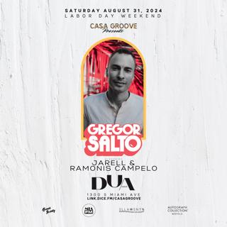 Casa Groove Presents Gregor Salto