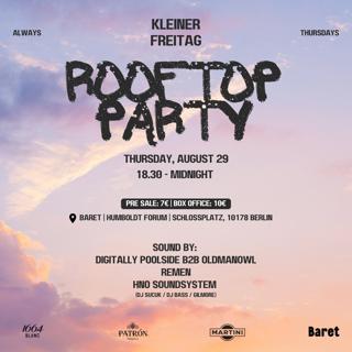 Kleinerfreitag - Rooftop Party - Afterwork