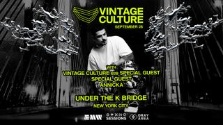 Vintage Culture B2B Special Guest & Annicka Under The K Bridge In New York