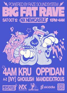 Big Fat Rave: 4Am Kru, Oppidan & More / Powered By Raze Soundsystem