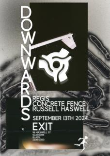 Downwards X Exit - Regis, Russell Haswell, Concrete Fence