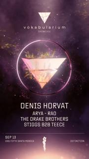 Definition Presents: 'Vokabularium Showcase With Denis Horvat'